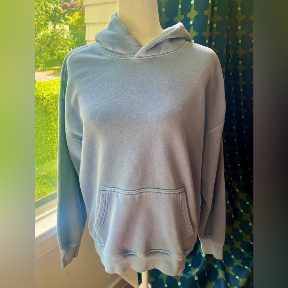 Abercrombie & Fitch Essential Popover Hoodie Men’s XS - Blue